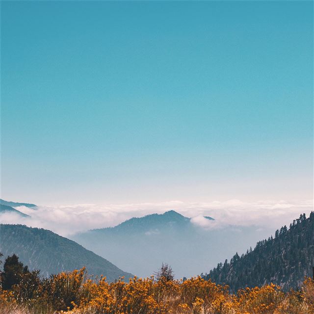 1024x1024 beautiful landscape mountains 4k - mountains iPad Wallpaper