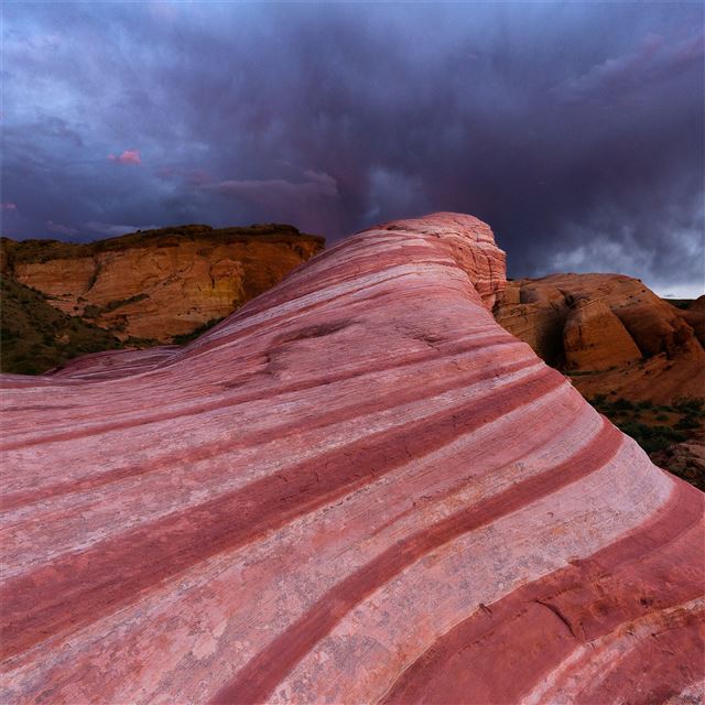 1024x1024 rock nature 4k - 4k iPad Wallpaper