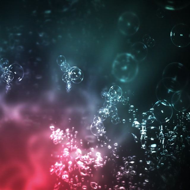 1024x1024 Bubbles - circle iPad Wallpaper