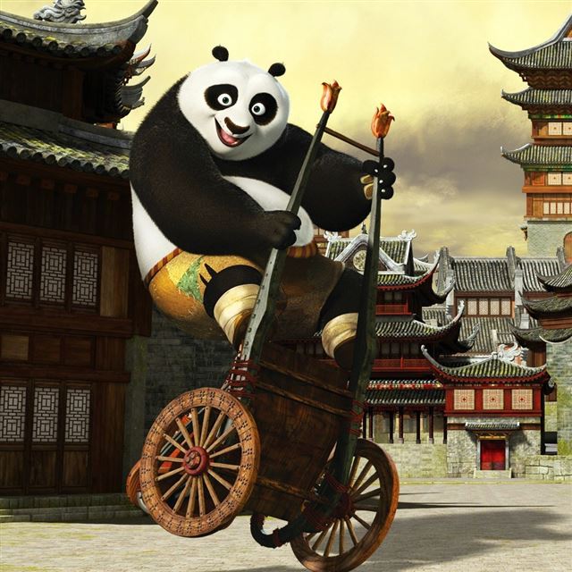 1024x1024 2011 Kung Fu Panda -  iPad Wallpaper