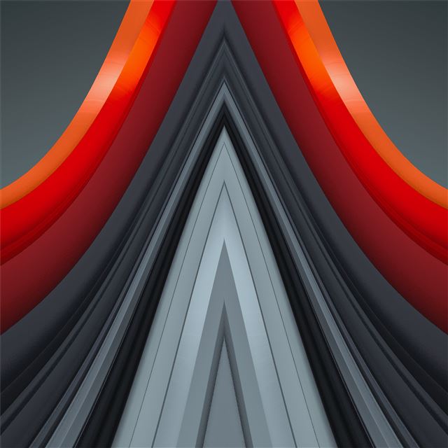 1024x1024 3d triangle 4k - triangle iPad Wallpaper