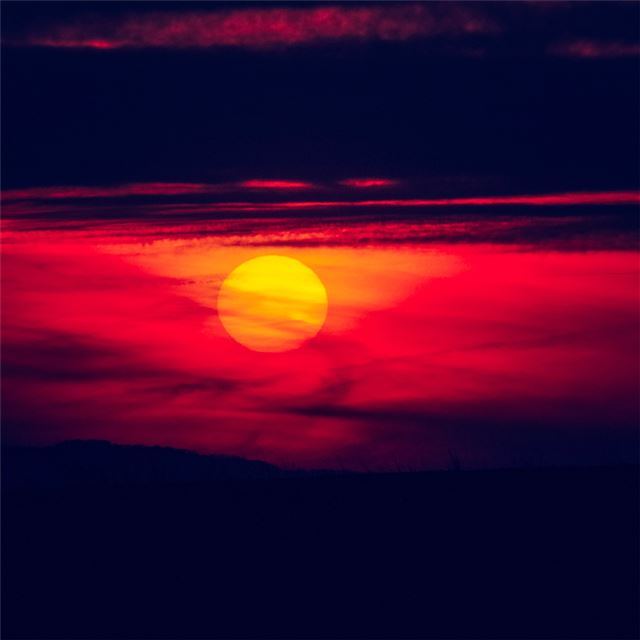 1024x1024 silence in sunset 5k - 5k iPad Wallpaper
