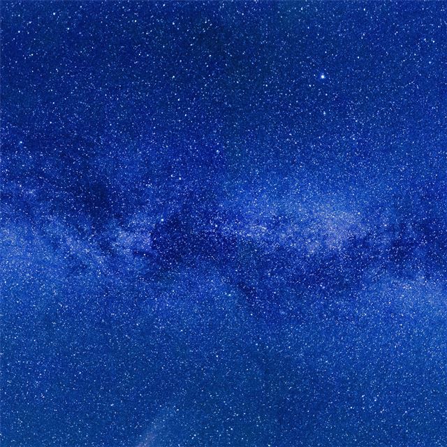1024x1024 blue milky way 8k - 5k iPad Wallpaper