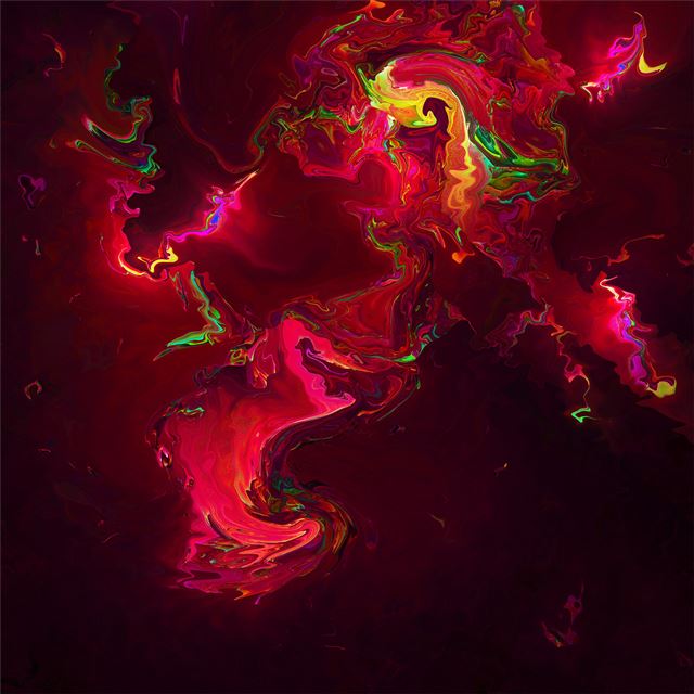 1024x1024 xiaomi mi gaming laptop stock abstract 4k - digital art iPad Wallpaper