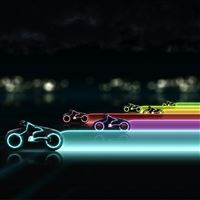 Tron Legacy Lightcycle Race wallpaper