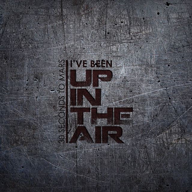 1024x1024 Up In The Air 5 - word iPad Wallpaper