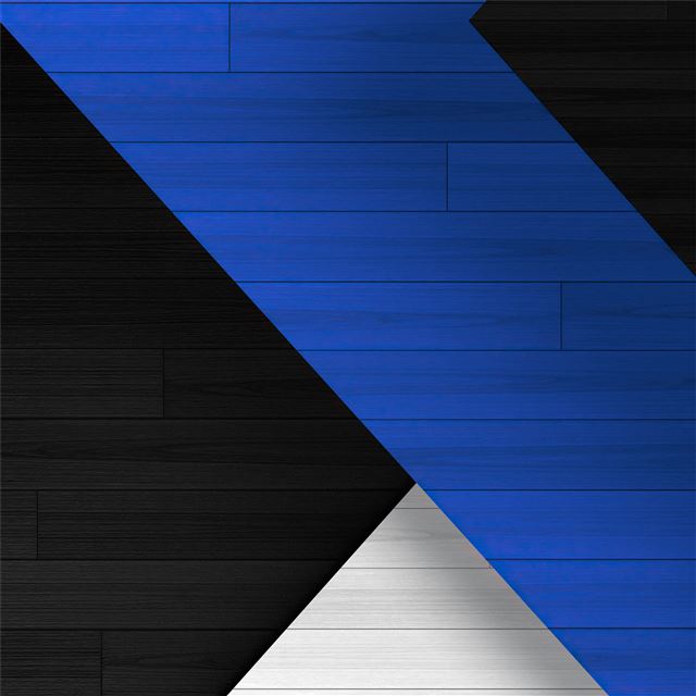 1024x1024 blue black white abstract tiles 4k - digital art iPad Wallpaper