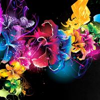 Beautiful Fractal Flowers wallpaper