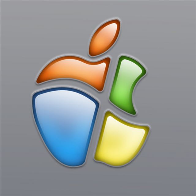 1024x1024 Apple And Windows Fusion - apple iPad Wallpaper