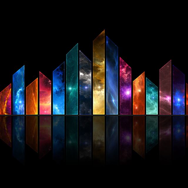 1024x1024 Color nebula glass - nebula iPad Wallpaper