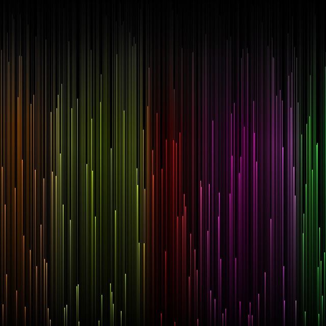 1024x1024 Lines - orange iPad Wallpaper