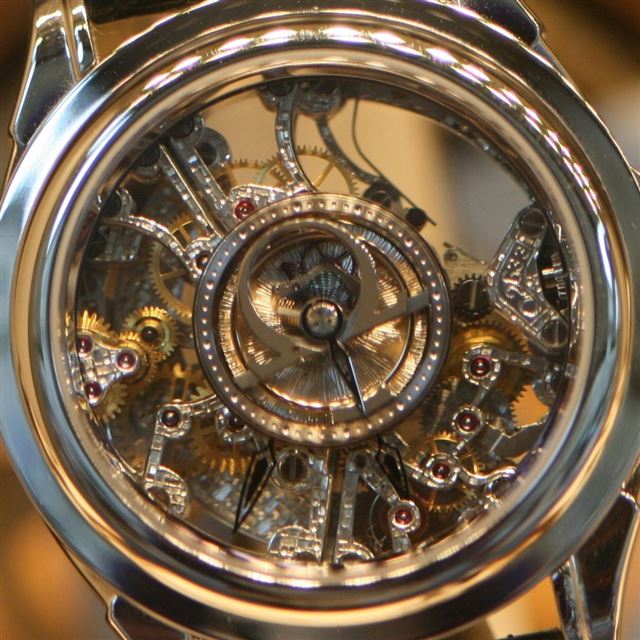 1024x1024 Omega Central Tourbillon - circle iPad Wallpaper