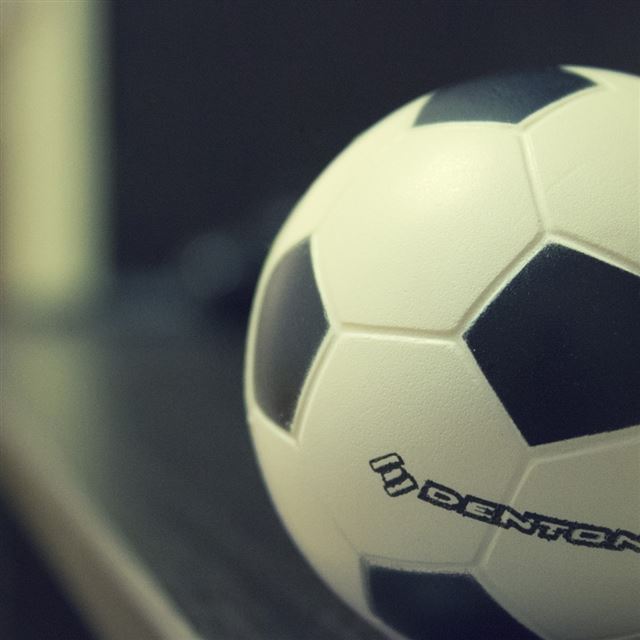 1024x1024 Denton Soccer Ball - gray iPad Wallpaper