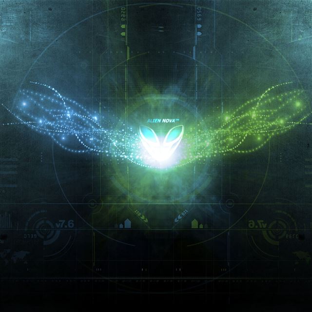 1024x1024 Alien - alien iPad Wallpaper