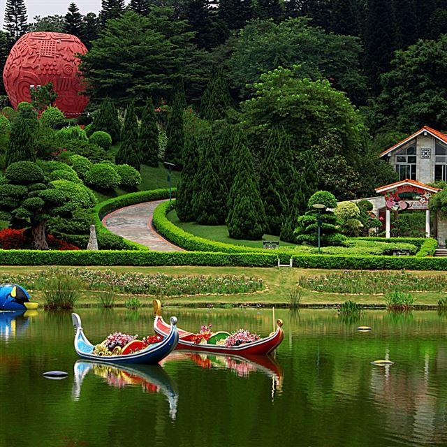 1024x1024 Yuntai Garden - ship iPad Wallpaper