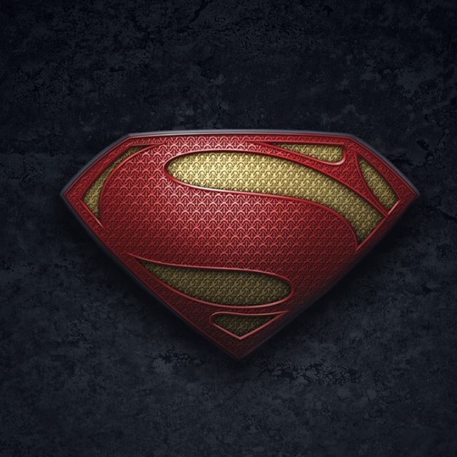 1024x1024 Man Of Steel Logo 2 - steel iPad Wallpaper
