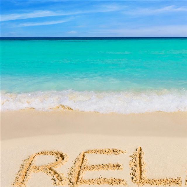 1024x1024 Summer Sandy beach - summer iPad Wallpaper