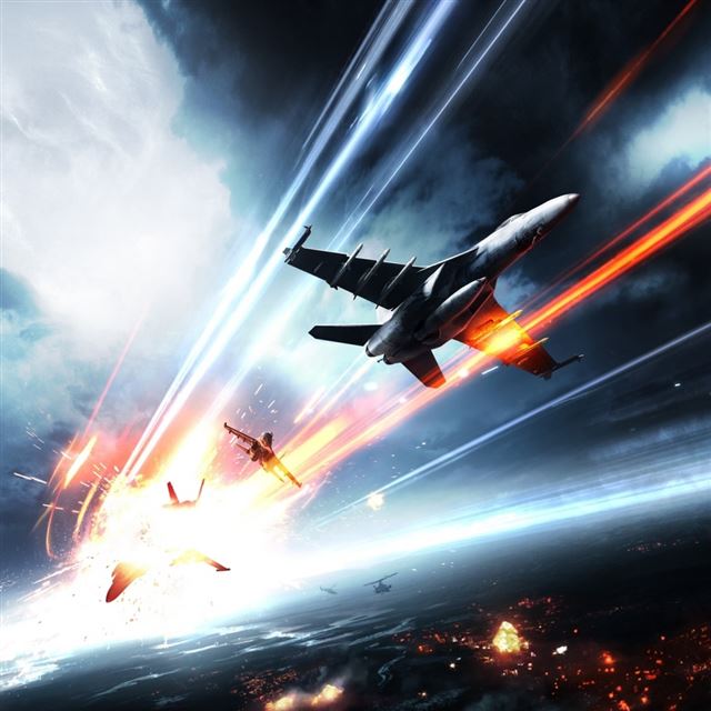 1024x1024 Battlefield 3 Aircrafts -  iPad Wallpaper