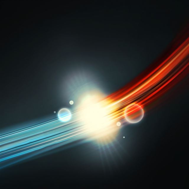 1024x1024 Light Waves - cyan iPad Wallpaper