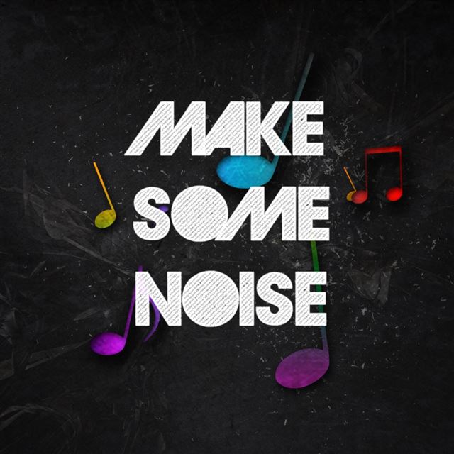 1024x1024 Make Some Noise - note iPad Wallpaper