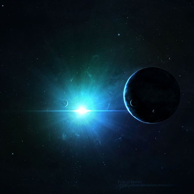 1024x1024 Outer space -  iPad Wallpaper