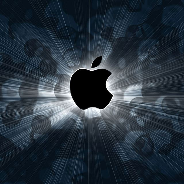 1024x1024 Mac Black Background - light iPad Wallpaper