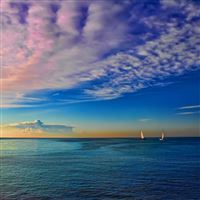Colorful seascape wallpaper