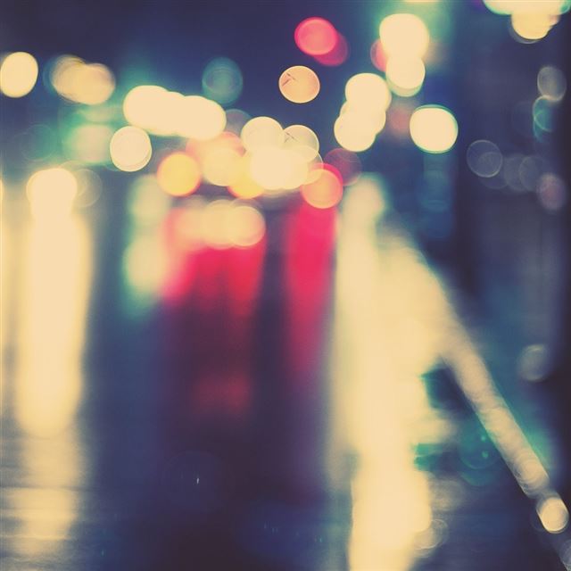 1024x1024 Street Night Light - street iPad Wallpaper