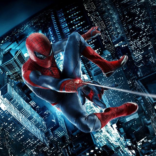 1024x1024 The Amazing Spiderman 2 - light iPad Wallpaper