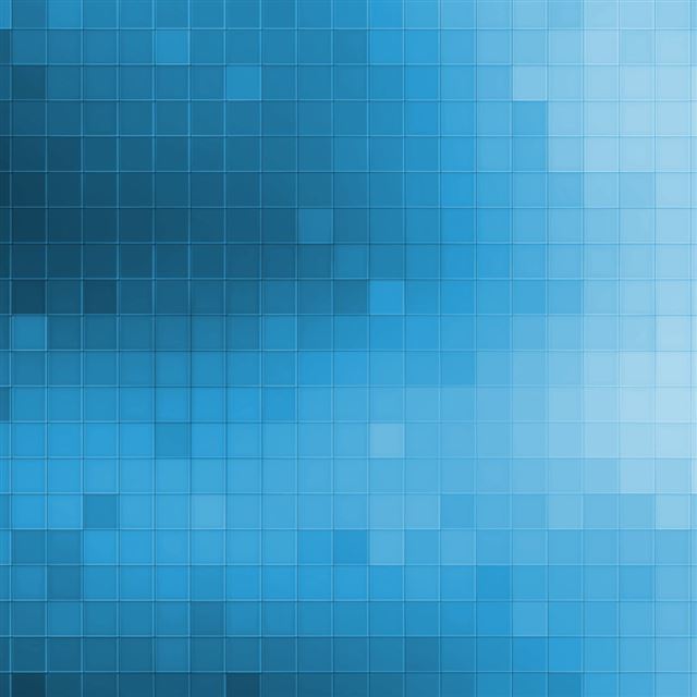 1024x1024 Blue Tiles - square iPad Wallpaper