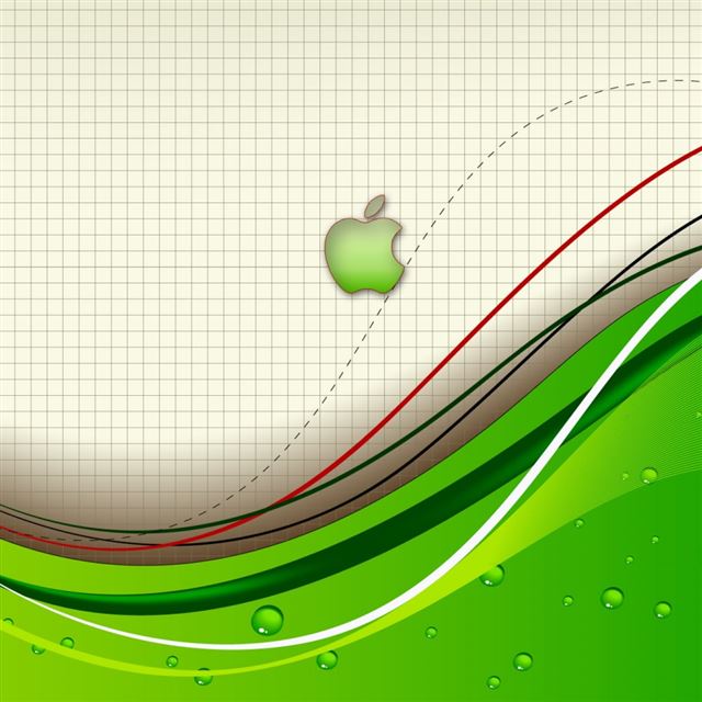 1024x1024 Eco Apple - apple iPad Wallpaper