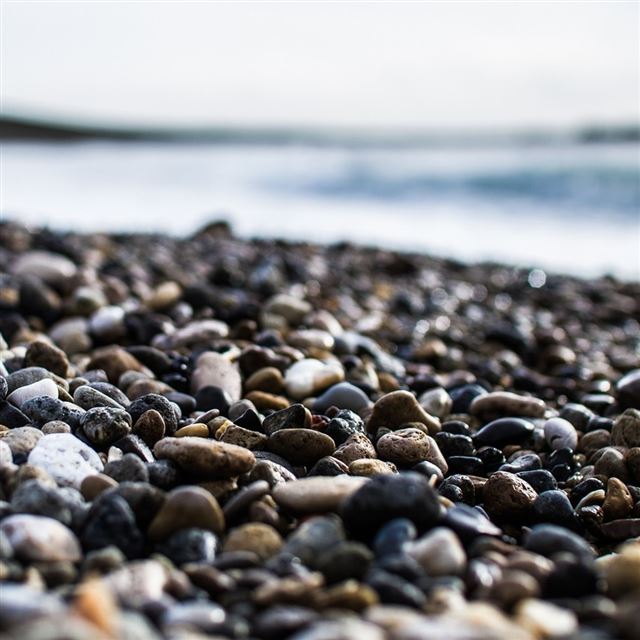 1024x1024 Pebbles On The Beach - pebbles iPad Wallpaper