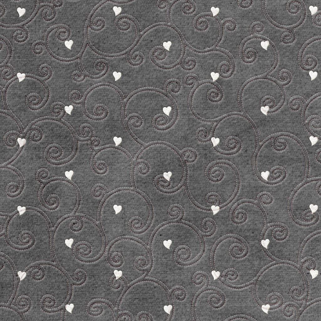 Hearts Pinstripes Tissue Gray Background iPad Wallpapers Free Download