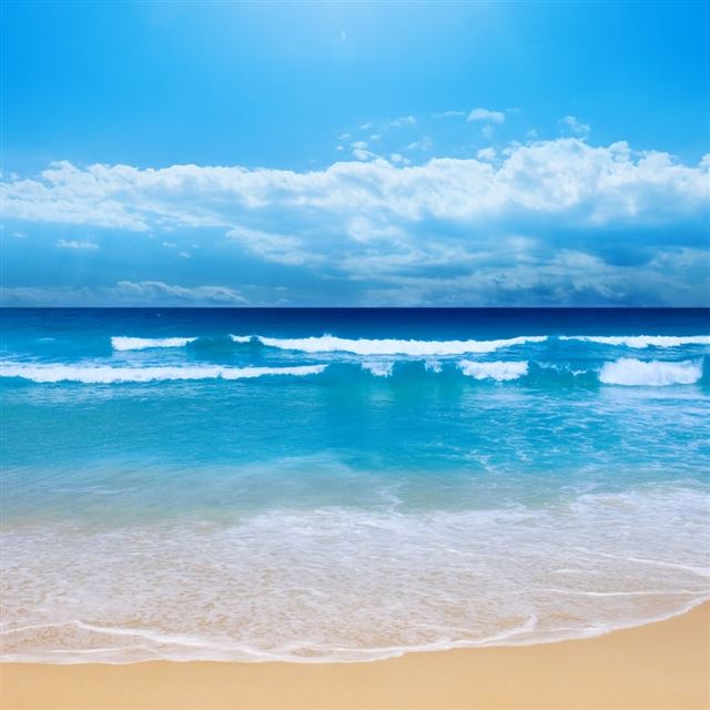 1024x1024 Small Wave - cloud iPad Wallpaper