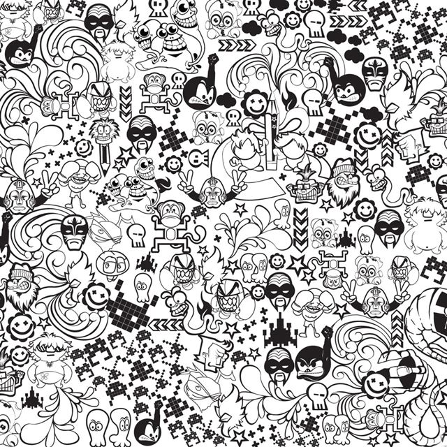 1024x1024 Zed Duo comics - happy iPad Wallpaper
