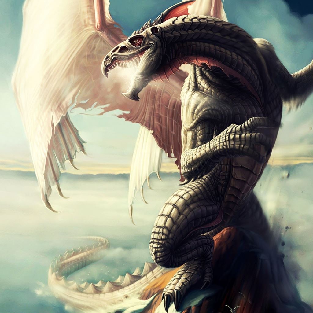 Dragon Leviathan Sea serpent Demon Sea monster, dragon, dragon, desktop  Wallpaper, word png | PNGWing