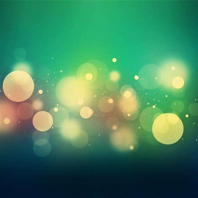 1024x1024 Bokeh Spots - lights iPad Wallpaper