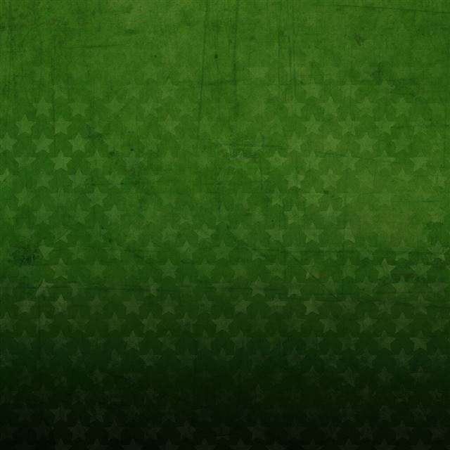 1024x1024 Green Stars - plain iPad Wallpaper