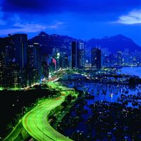 Green Highway wallpaper