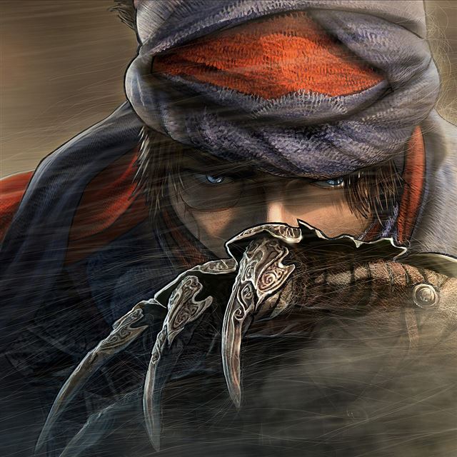 1024x1024 Prince of Persia - painting iPad Wallpaper