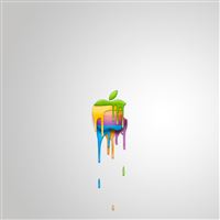 Dripping Apple wallpaper