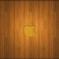 Wooden Apple Logo wallpaper