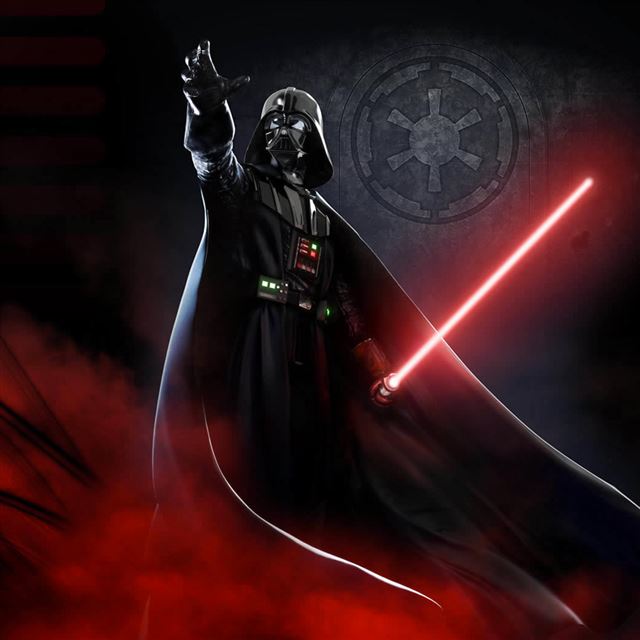 1024x1024 Darth Vader - space iPad Wallpaper