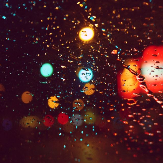 1024x1024 Rain Drops - drops iPad Wallpaper