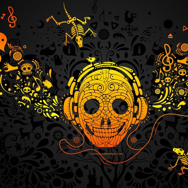 1024x1024 Crazy Music - music iPad Wallpaper