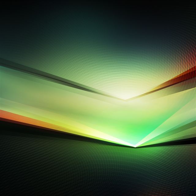 1024x1024 Spectrum - orange iPad Wallpaper