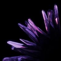 Purple Crystals wallpaper
