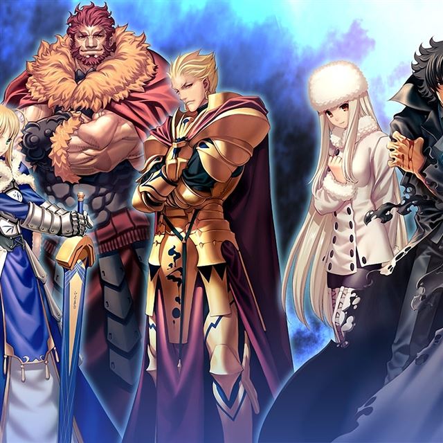 1024x1024 Fate Stay Night - girl iPad Wallpaper