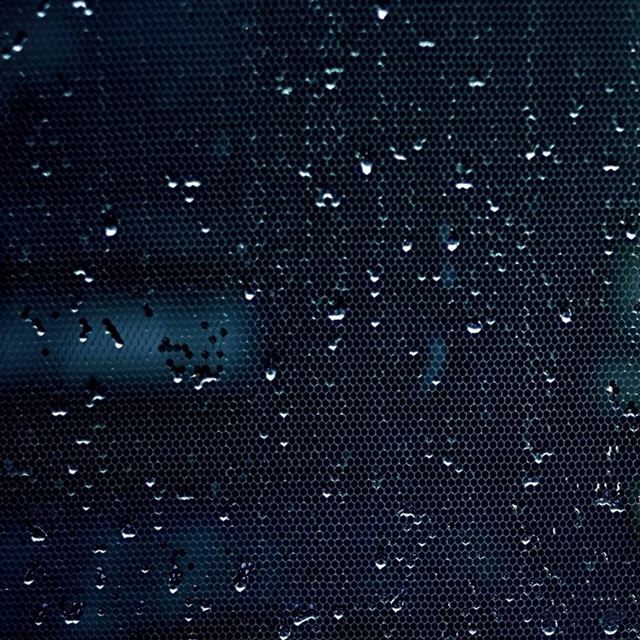 1024x1024 Water Drops On A Mesh - drops iPad Wallpaper