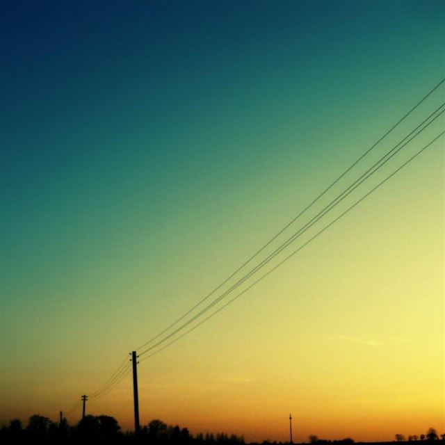 1024x1024 Gradient Sky - scenery iPad Wallpaper